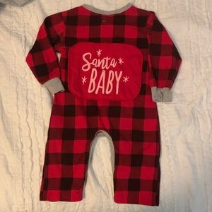 Baby Girl Christmas Romper - Size 12 Months